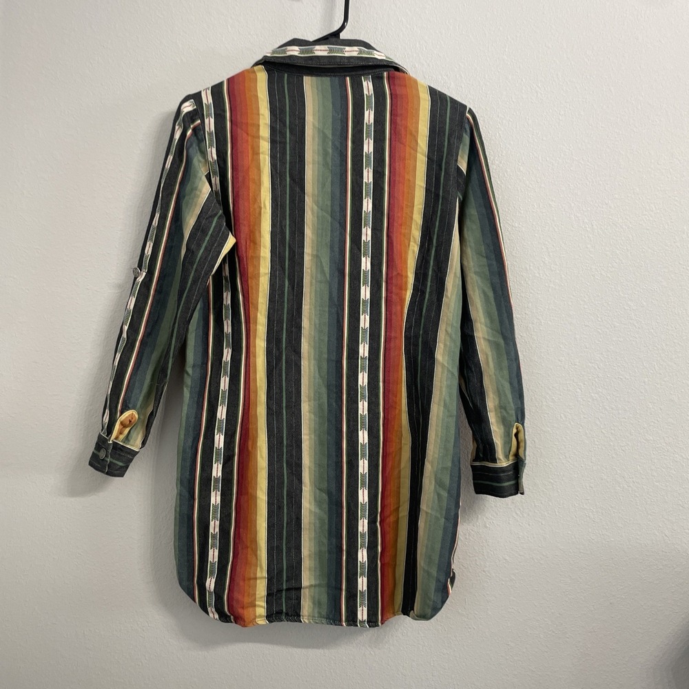 Lucky & Blessed Rodeo Button Up Aztec Print‎ Size X-Small - Picture 4 of 4